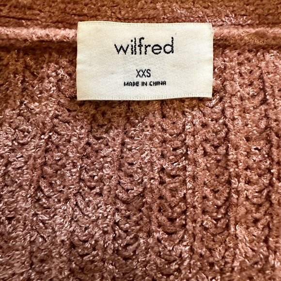 Wilfred Aritzia Elka Chunky Knit Cardigan Size xxs - Picture 9 of 11